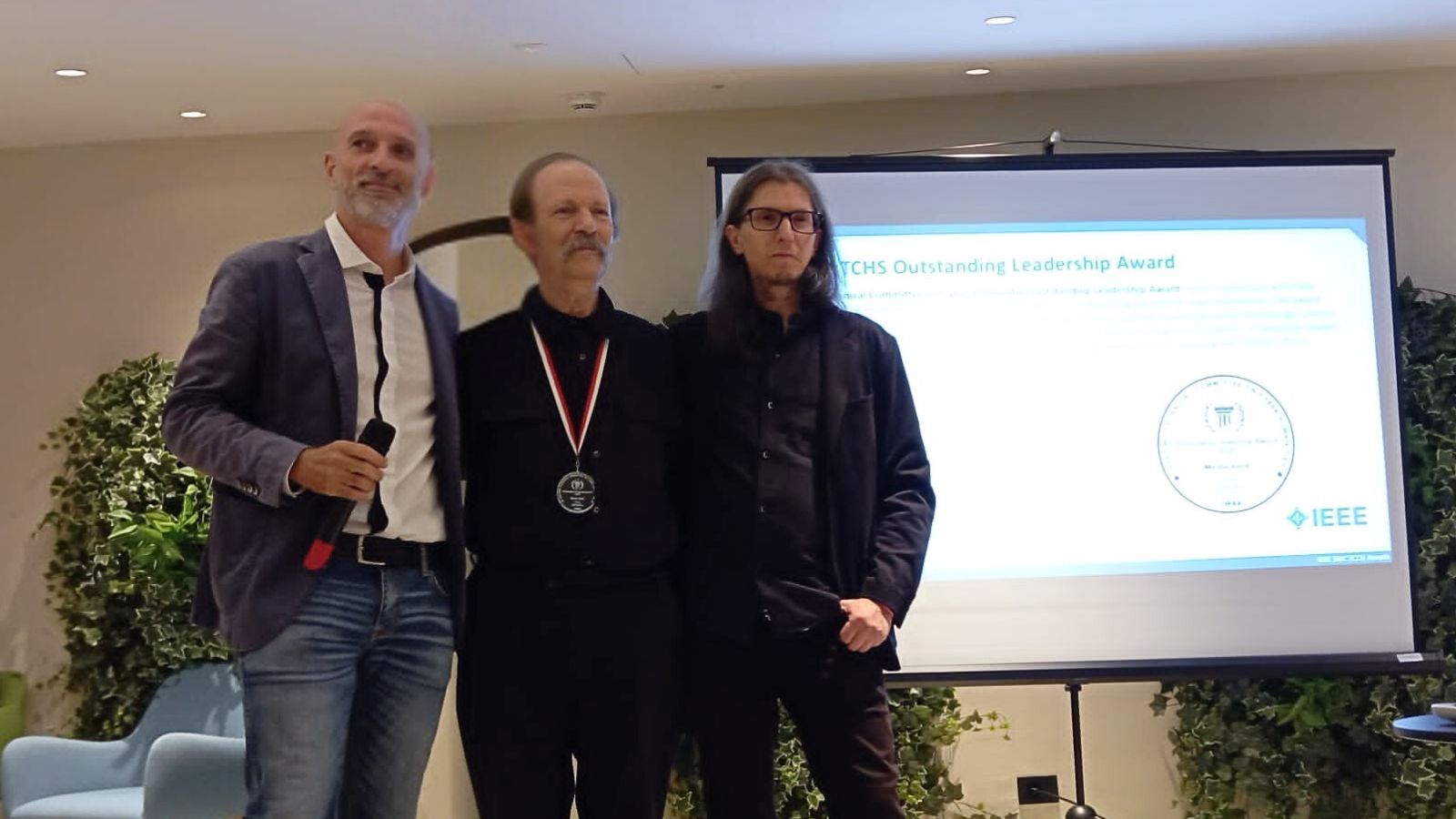 Moshe Vardi Receives IEEE TCCH Outstanding Leadership Award